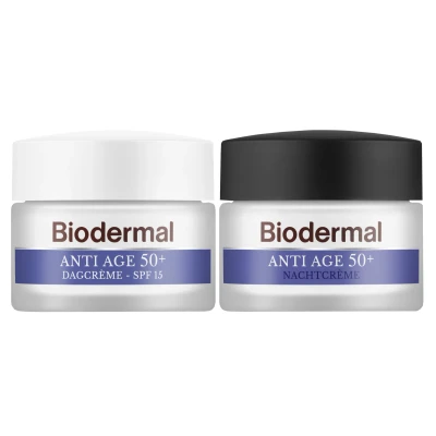 Afbeelding van 2x Biodermal Dagcreme Anti Age 50+ 50 ml
