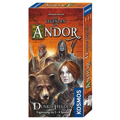 Afbeelding van Kosmos Die Legenden von Andor Dunkle Helden Legends of 90 min Bordspeluitbreiding