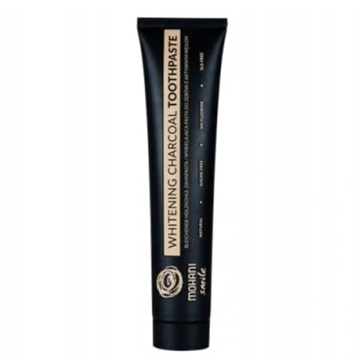 Afbeelding van Mohani, Tandverzorgingsproducten, Whitening Houtskool Tandpasta Natuurlijke Pasta Van Actieve Kool 75Ml (75 ml)