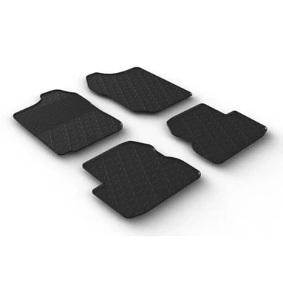 Afbeelding van Gledring 0631 Vloermatset Rubber voor en achter 4 zwart SUZUKI: Jimny Off Road