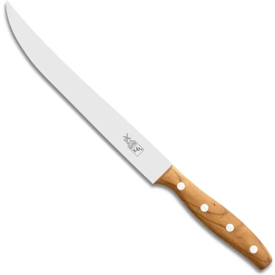 Afbeelding van Robert Herder K6R Vleesmes RVS Lemmet 20 cm Heft Abrikooshout Geschenkverpakking