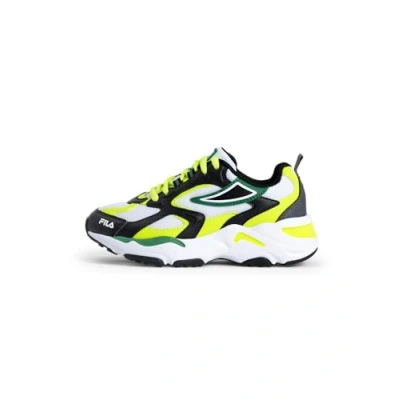 Afbeelding van Fila Cr cw02 Ray Tracer Kids Sneakers, uniseks, kinderen, Black Acid Lime