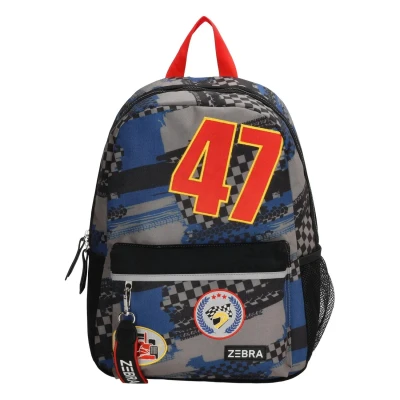 Afbeelding van Zebra Trends Finn Rugzak zwart donkerblauw backpack