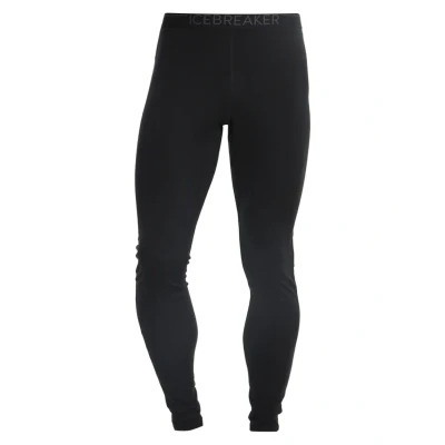 Afbeelding van icebreaker Merino 200 MID Weight Oasis Onderbroek Black, Heren, Maat: Medium, Black