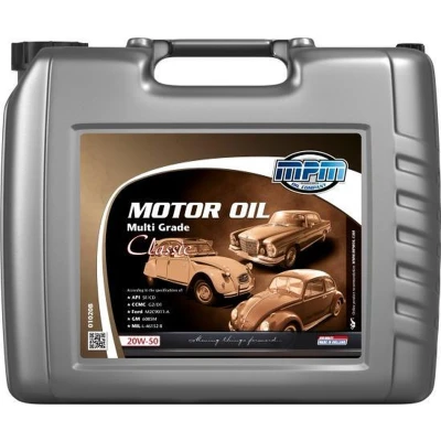 Afbeelding van Mpm Multi Grade ContiClassic 20W 50 20L Motorolie 01020B MERCEDES BENZ: E Class Saloon, C W124 SMART: City Coupe, Fortwo I Coupe