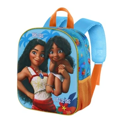 Afbeelding van Disney Elite 3D Backpack rugzak, uniseks, kinderen, 1 stuk, Moana meerkleurig, rugzak