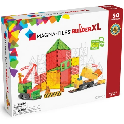 Afbeelding van Magna tiles magnetische tegels builder xl 50st