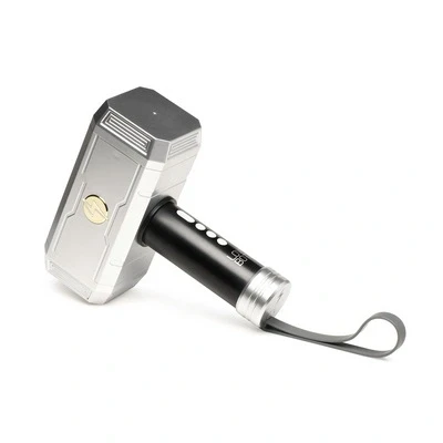 Afbeelding van XR Brands Thunder Stroker Zuigende Masturbator Zilver&amp;Zwart