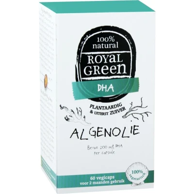 Afbeelding van Royal Green Algenolie, 600mg (60 Capsules)