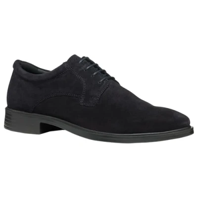 Afbeelding van Geox U Gladwin Veterschoenen, Heren, Maat: 39, Navy Leer