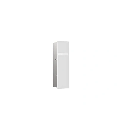Afbeelding van emco asis module pure WC module, tweedelig houten front, verborgen, linker stop, 600x170mm, 975551302