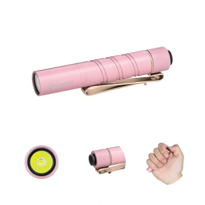 Afbeelding van OLIGHT I3T 2 EOS Mini zaklamp, EDC led, 300 lumen, bereik 80 m, waterdicht, IPX8, AAA batterij met achterschakelaar voor camping, jacht, outdoor en noodgevallen