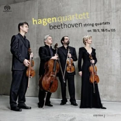 Afbeelding van Hagen Quartet String Quartets Op.18&amp;135. (CD)