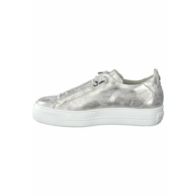 Afbeelding van Paul Green Sneakers laag Met antic mineral, Dames, Maat: 35.5, mineral Leer