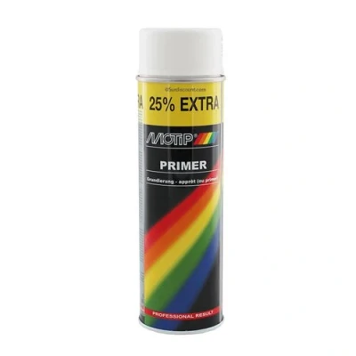 Image de Bombe de peinture Apprêt blanc Motip