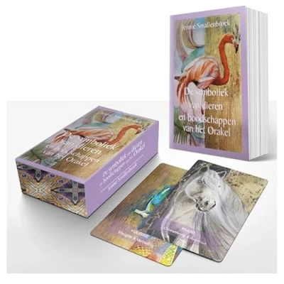 Afbeelding van Set De symboliek van dieren en boodschappen het orakel Orakelkaarten Boek