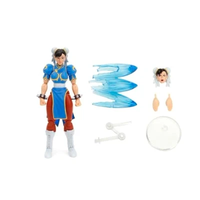 Image de Figurine articulée avec accessoires Jada Chun Li 15 cm