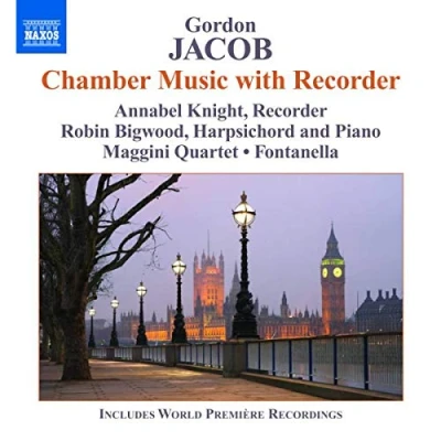 Afbeelding van Annabel Knight, Robin Bigwood, Maggini String Quartet Jacob: Chamber Music With Recorder (CD)
