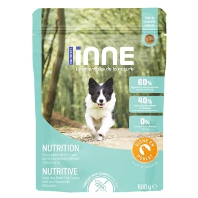 Afbeelding van 600g Nutrivet Inne Dog Nutritive droog hondenvoer