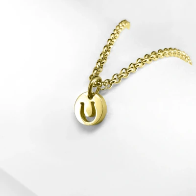 Image de Ponytail&amp;Co Pendentif Mini Fer à cheval Or