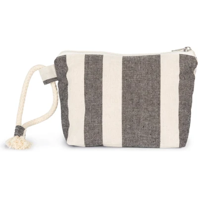 Afbeelding van Kimood Gerecycled tasje Gestreept KI5705 Striped Ecume