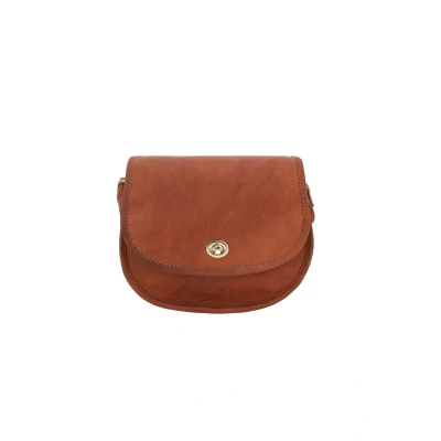 Afbeelding van Gusti Alessa Sac à bandoulière en cuir de chèvre pour femme Avec doublure velours Durable marron 2 l,