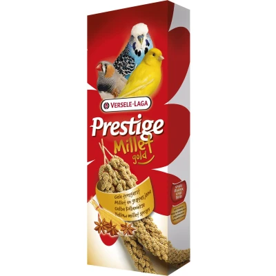 Afbeelding van Versele Laga Prestige Millet Trosgierst Vogelsnack 100 g Geel