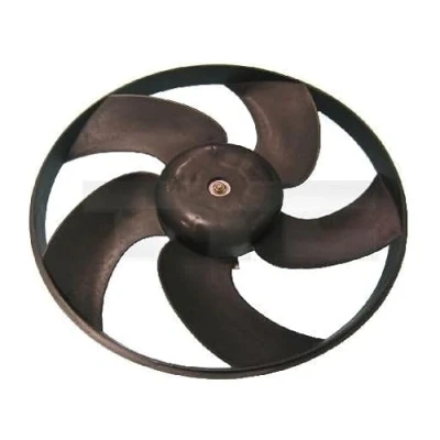Afbeelding van TYC 826 0007 Radiator Ventilator voor voertuigen Zonder airco 340 100 ventilatorraamwerk PEUGEOT: 206 Hatchback, 206+ Van