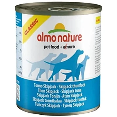 Afbeelding van 290g Skipjack Tonijn &amp; Kabeljauw Almo Nature HFC Hondenvoer nat