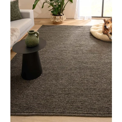Afbeelding van Wollen Tapijt/Vloerkleed Narvik Taupe 200x300 Cm 100% Wol