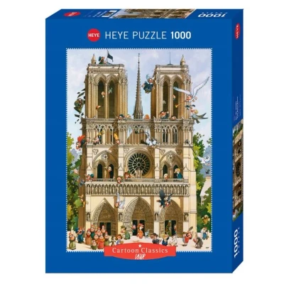 Image de Puzzle 1000 pièces Heye Vive Notre Dame
