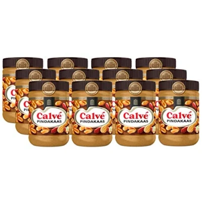 Afbeelding van 12 blikjes pindakaas 650 g