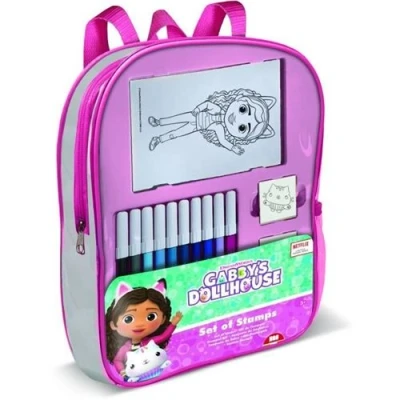 Image de Sac A Dos Garni Multiprint 24117 4 Tampons Gabby Et La Maison Magique