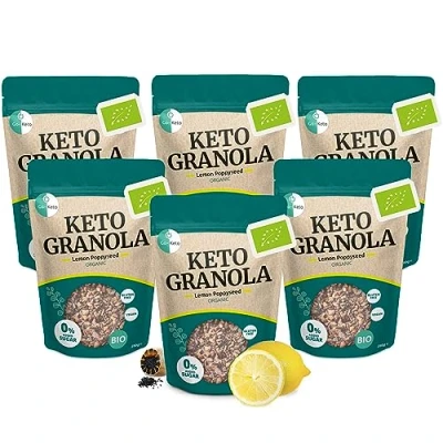 Afbeelding van Go Keto Bio Granola Citroen Maanzaad 6x