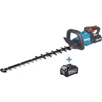 Afbeelding van MAKITA UH006GM201 40Vmax accu heggenschaar 60cm in terugsnoeiuitvoering kartonnen doos (2x 4,0Ah + lader)