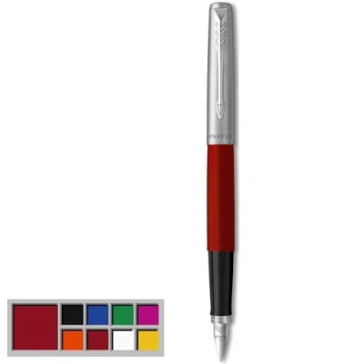 Afbeelding van Parker Jotter Originals vulpen, rood, op blister vulpen