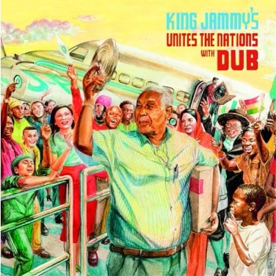 Afbeelding van King Jammy Jammy&#039;s Unites The Nations With Dub (LP)
