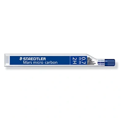 Afbeelding van Staedtler Mars Micro Carbon 250 1 tube met 12 takken, 0,7 mm, 2H grafiet