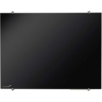 Afbeelding van Legamaster Glasplaat bont zwart 90 x 120 cm