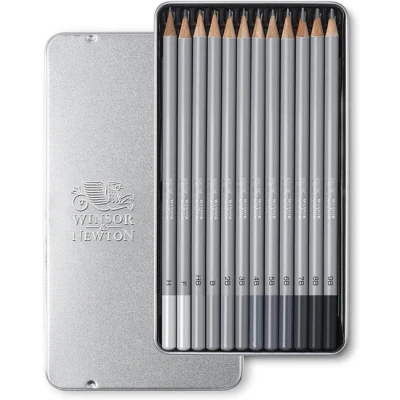 Afbeelding van Winsor&amp;Newton Studio Collection 12 Soft Grafiet Potloden
