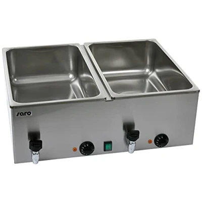Afbeelding van Bain marie BMH160 2 maal 1/1GN 150mm met tap