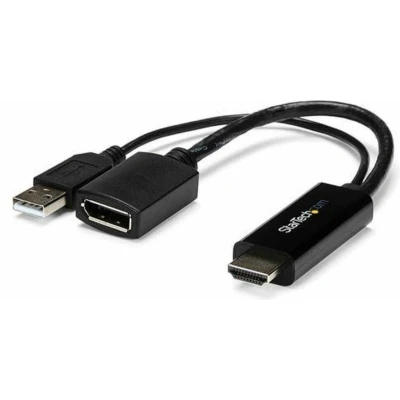 Afbeelding van Adapter DisplayPort naar HDMI Startech HD2DP Zwart 4K