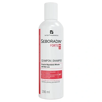 Afbeelding van Seboradin Hair Loss and Thinning Premium Treatment Shampoo voor mannen en vrouwen met vitaminen natuurlijke extracten verdikking groei, 200 ml