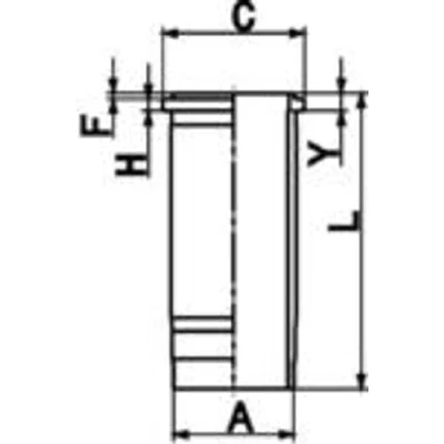 Afbeelding van KOLBENSCHMIDT 89399110 Cilindervoering