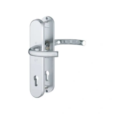 Afbeelding van Hoppe Tokyo veiligheidsbeslag kruk/kruk Aluminium F1 PC92 SKG***