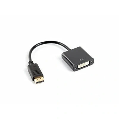 Afbeelding van Adapter DisplayPort naar DVI Lanberg AD 0007 BK Zwart 10 cm