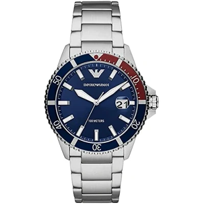 Afbeelding van Emporio Armani heren Horloge AR11339 in de kleur Zilver