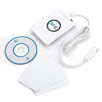Afbeelding van Intelligente lezer en brander, accessoires voor geheugenkaarten, contactloze externe geheugenkaartlezers RFID NFC ACR122U + SDK 5x chipkaart,
