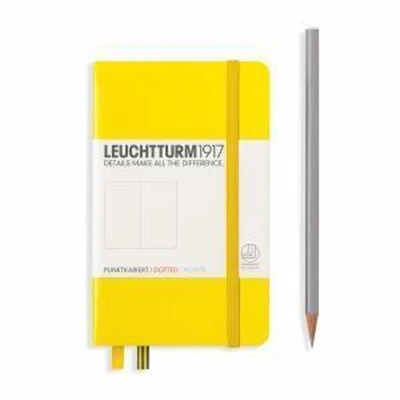 Afbeelding van Leuchtturm1917 Notitieboek Pocket Puntjes Lemon