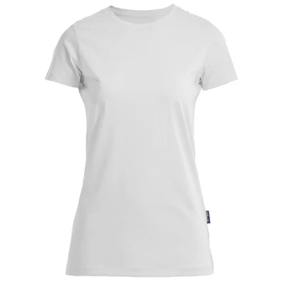 Afbeelding van Damesshirt &#039;Luxury Roundneck Tee&#039; met korte mouwen White XS